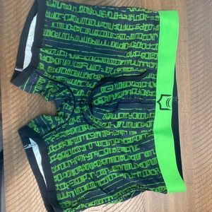 Small dual pouch (e.g. separatec style) trunks, size small. Never worn.